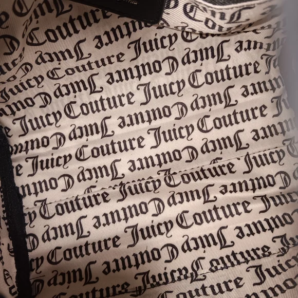 **NEW** Juicy Couture BLING Black Shoulder Bag with Ajustable Strap 💎💎🖤🖤 - Picture 6 of 9